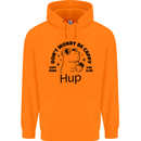 Capybara Be Cappy Funny Childrens Kids Hoodie Orange