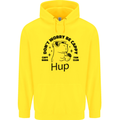 Capybara Be Cappy Funny Childrens Kids Hoodie Yellow