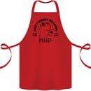 Capybara Be Cappy Funny Cotton Apron 100% Organic Red