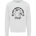 Capybara Be Cappy Funny Kids Sweatshirt Jumper White