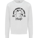 Capybara Be Cappy Funny Kids Sweatshirt Jumper White