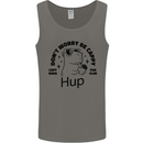 Capybara Be Cappy Funny Mens Vest Tank Top Charcoal