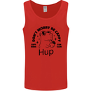 Capybara Be Cappy Funny Mens Vest Tank Top Red