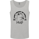 Capybara Be Cappy Funny Mens Vest Tank Top Sports Grey