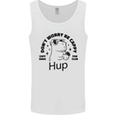 Capybara Be Cappy Funny Mens Vest Tank Top White