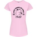 Capybara Be Cappy Funny Womens Petite Cut T-Shirt Light Pink