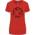 Capybara Be Cappy Funny Womens Wider Cut T-Shirt Red