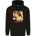 Capybara Comrade Childrens Kids Hoodie Black
