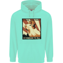 Capybara Comrade Childrens Kids Hoodie Peppermint