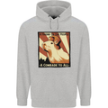 Capybara Comrade Childrens Kids Hoodie Sports Grey