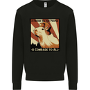 Capybara Comrade Kids Sweatshirt Jumper Black