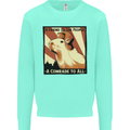 Capybara Comrade Kids Sweatshirt Jumper Peppermint