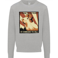 Capybara Comrade Kids Sweatshirt Jumper Sports Grey
