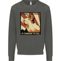Capybara Comrade Kids Sweatshirt Jumper Storm Grey