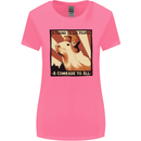 Capybara Comrade Womens Wider Cut T-Shirt Azalea