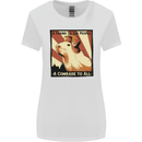 Capybara Comrade Womens Wider Cut T-Shirt White