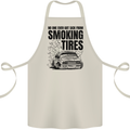 Car Drifting Burning Tires Cotton Apron 100% Organic Natural