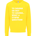 Caranan or Not to? What a Stupid Question Kids Sweatshirt Jumper Yellow