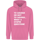 Caranan or Not to? What a Stupid Question Mens 80% Cotton Hoodie Azelea