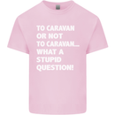 Caranan or Not to? What a Stupid Question Mens Cotton T-Shirt Tee Top Light Pink