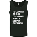 Caranan or Not to? What a Stupid Question Mens Vest Tank Top Black
