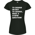 Caranan or Not to? What a Stupid Question Womens Petite Cut T-Shirt Black