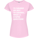 Caranan or Not to? What a Stupid Question Womens Petite Cut T-Shirt Light Pink