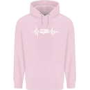 Cararvan Pulse Caravan Caravanning Childrens Kids Hoodie Light Pink