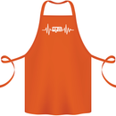 Cararvan Pulse Caravan Caravanning Cotton Apron 100% Organic Orange