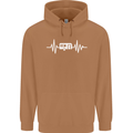 Cararvan Pulse Caravan Caravanning Mens 80% Cotton Hoodie Caramel Latte