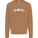 Cararvan Pulse Caravan Caravanning Mens Sweatshirt Jumper Caramel Latte