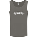 Cararvan Pulse Caravan Caravanning Mens Vest Tank Top Charcoal