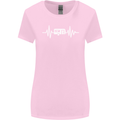Cararvan Pulse Caravan Caravanning Womens Wider Cut T-Shirt Light Pink