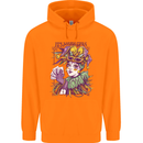 Carnival Its Mardi Gras Childrens Kids Hoodie Orange