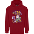 Carnival Its Mardi Gras Childrens Kids Hoodie Red