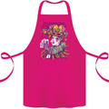 Carnival Its Mardi Gras Cotton Apron 100% Organic Pink