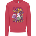 Carnival Its Mardi Gras Kids Sweatshirt Jumper Heliconia