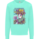 Carnival Its Mardi Gras Kids Sweatshirt Jumper Peppermint