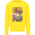 Carnival Its Mardi Gras Kids Sweatshirt Jumper Yellow
