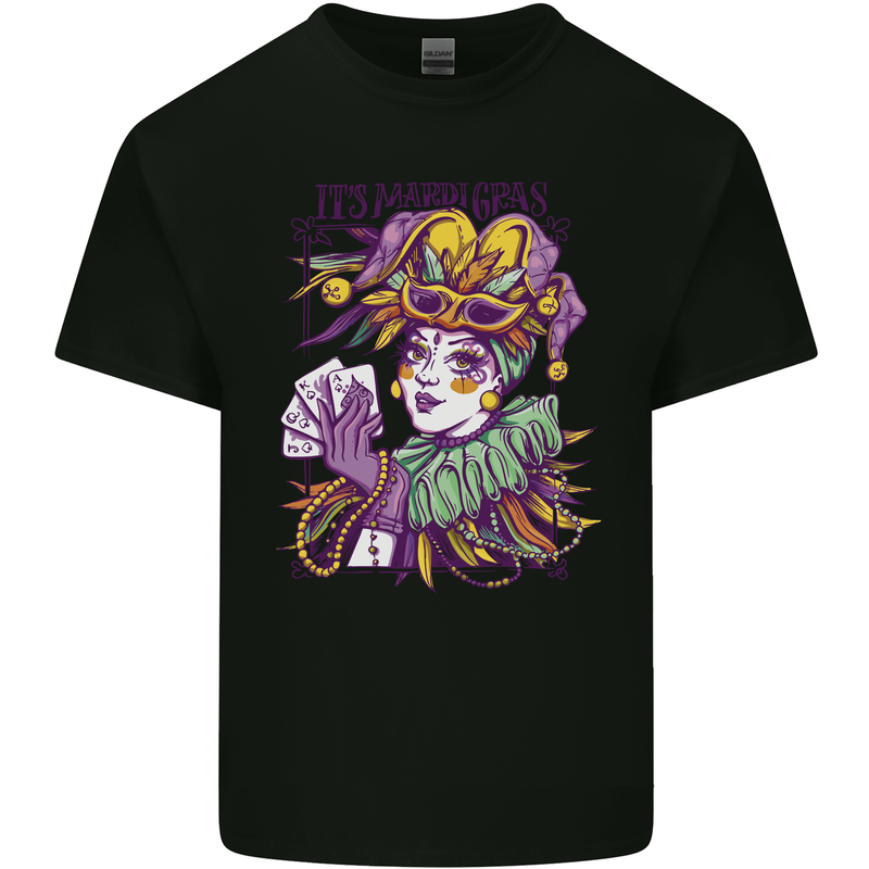 Carnival Its Mardi Gras Kids T-Shirt Childrens Black