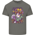 Carnival Its Mardi Gras Mens Cotton T-Shirt Tee Top Charcoal