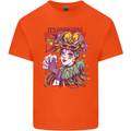 Carnival Its Mardi Gras Mens Cotton T-Shirt Tee Top Orange