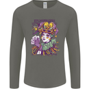 Carnival Its Mardi Gras Mens Long Sleeve T-Shirt Charcoal