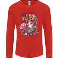 Carnival Its Mardi Gras Mens Long Sleeve T-Shirt Red