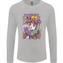 Carnival Its Mardi Gras Mens Long Sleeve T-Shirt Sports Grey