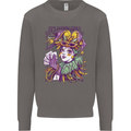 Carnival Its Mardi Gras Mens Sweatshirt Jumper Charcoal