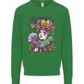Carnival Its Mardi Gras Mens Sweatshirt Jumper Irish Green