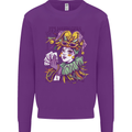 Carnival Its Mardi Gras Mens Sweatshirt Jumper Purple