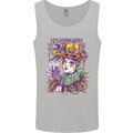 Carnival Its Mardi Gras Mens Vest Tank Top Sports Grey