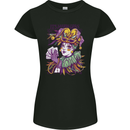 Carnival Its Mardi Gras Womens Petite Cut T-Shirt Black